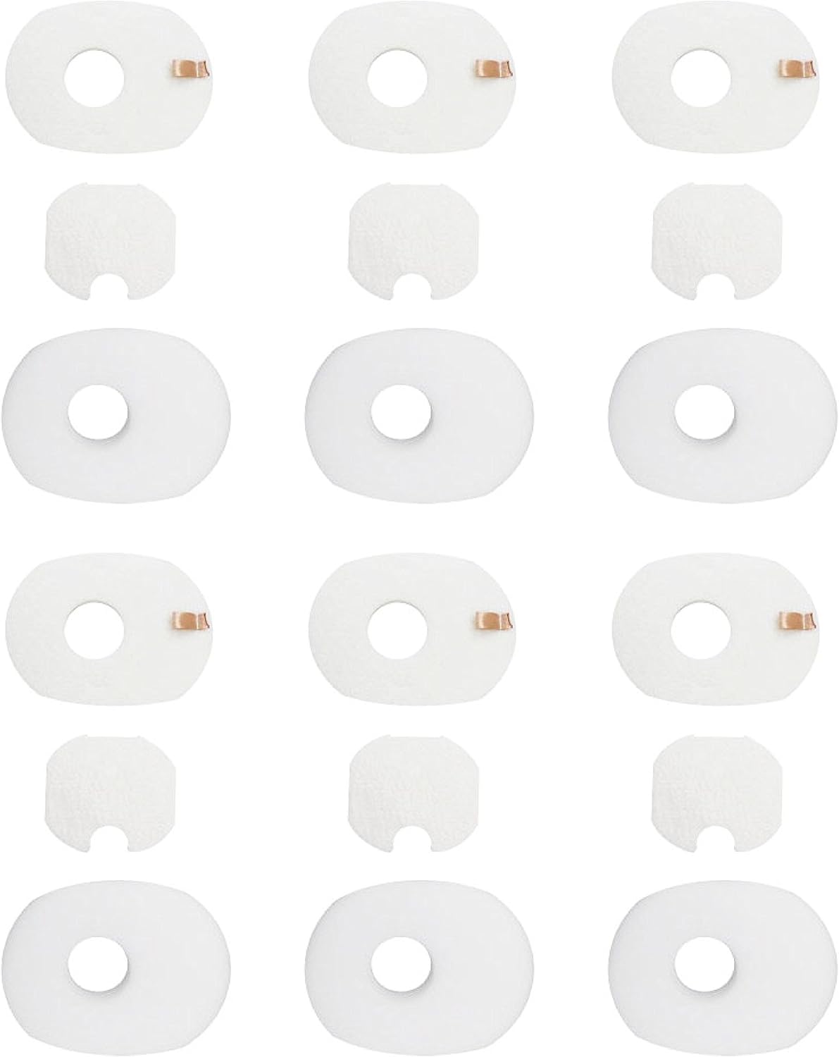 Nispira Kit de filtros de repuesto para Shark Rocket HV300, HV301, HV302 HV305, HV310 (6 espuma y 6 fieltros) Parte XFFV300, 6 juegos