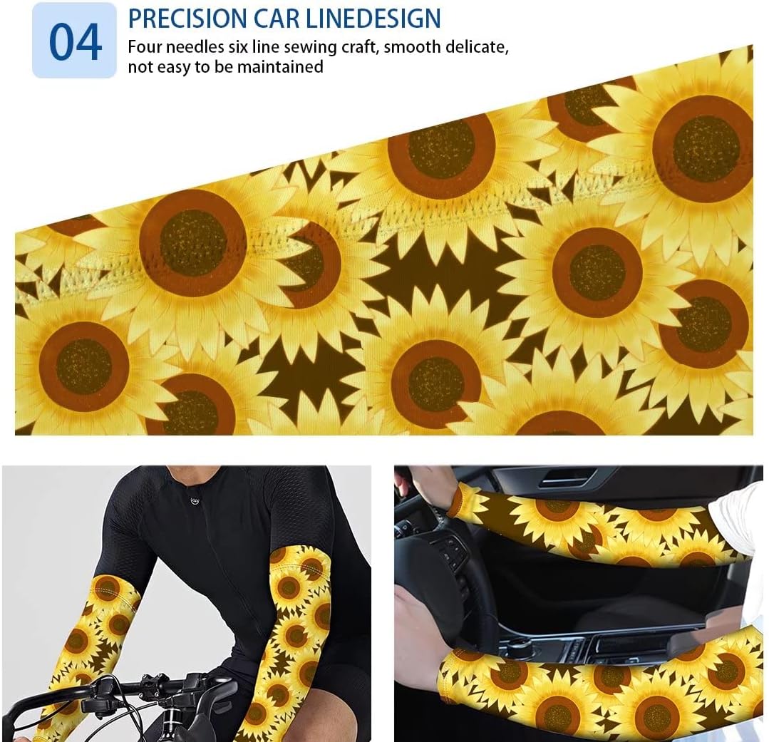 Mangas de brazo de compresión de enfriamiento Mangas de brazo antideslizantes Actividades al aire libre Protección solar cubierta de tatuaje
