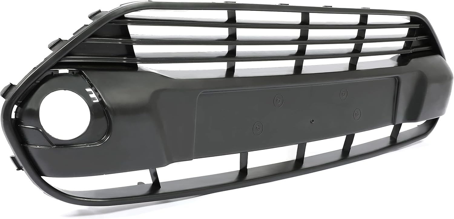 KUAFU Rejilla delantera compatible con Ford Transit Connect 2014-2018 Rejilla de repuesto para barra frontal para FO1036172C DT1Z17E810B negro