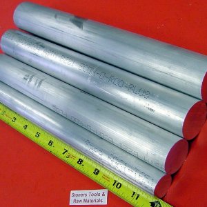 Surtido de varillas redondas de aluminio de 4 piezas de 1″, 1-14″, 1-12″ y 1-58″ de diámetro 6061 No 7.2 Extruded Torno Bar Stock Surtido de varillas redondas de aluminio de 4 piezas de 1″, 1-14″, 1-12″ y 1-58″ de diámetro 6061 No 7.2 Extruded Torno Bar Stock