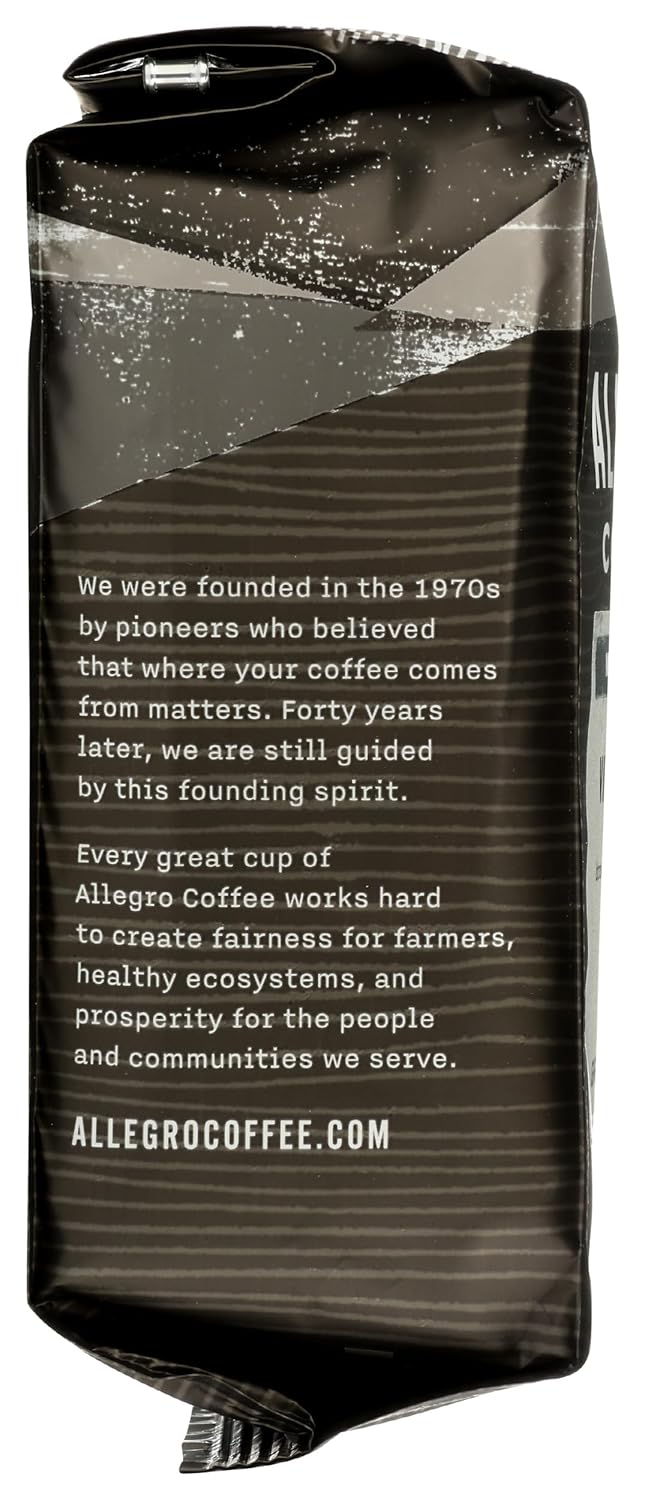 Allegro Coffee Café molido Vienna Roast, 12 oz