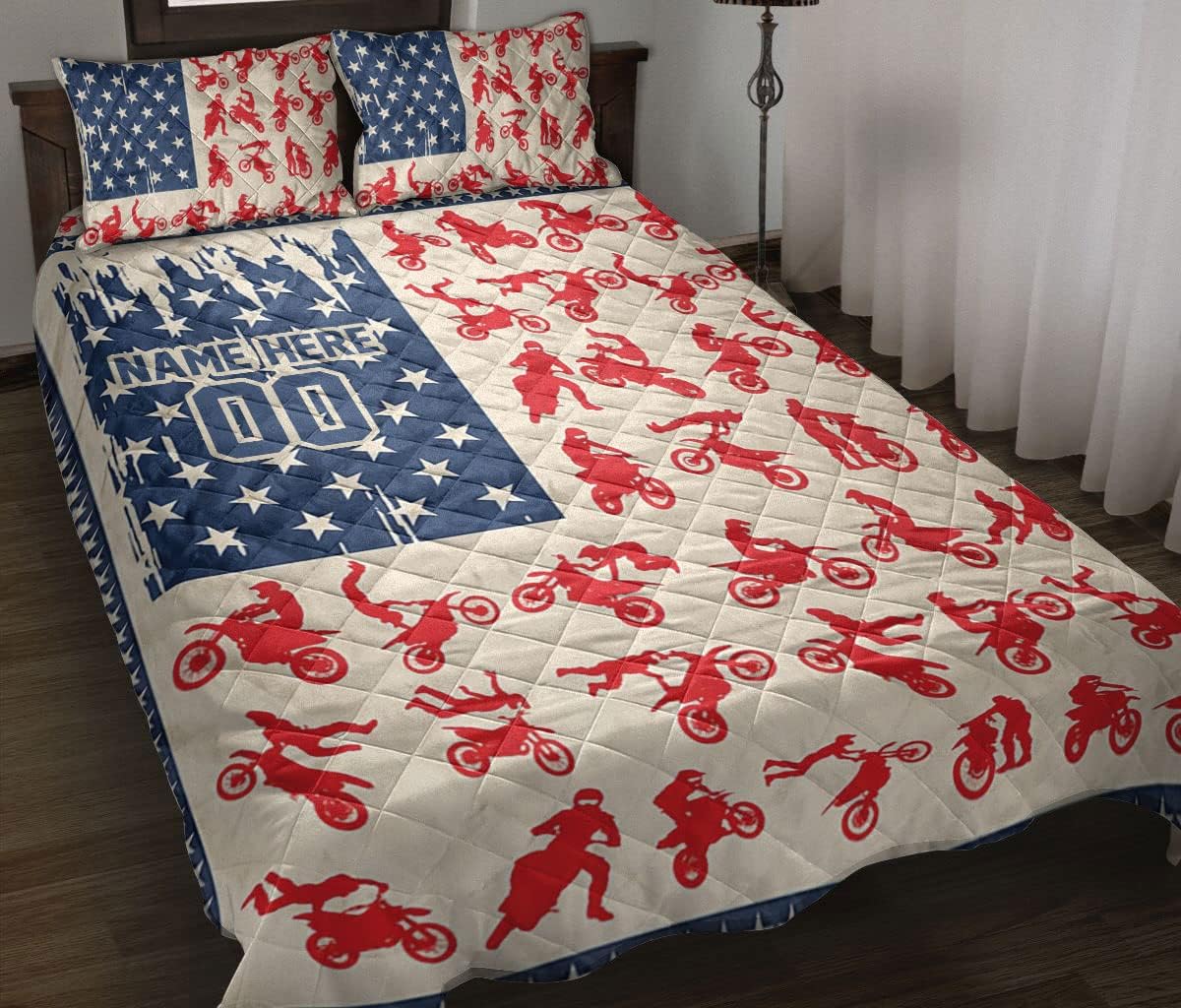 OhaPrints Manta personalizada con nombre personalizado y fundas de almohada, juego de ropa de cama y funda de almohada, tamaño King, Queen, doble,