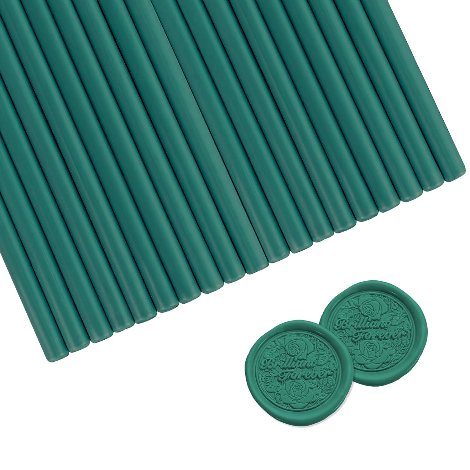 Varillas de cera de sellado, 20 barras de sellado de cera para pistola de pegamento para sello de cera, ideal para invitaciones de boda, sobres de
