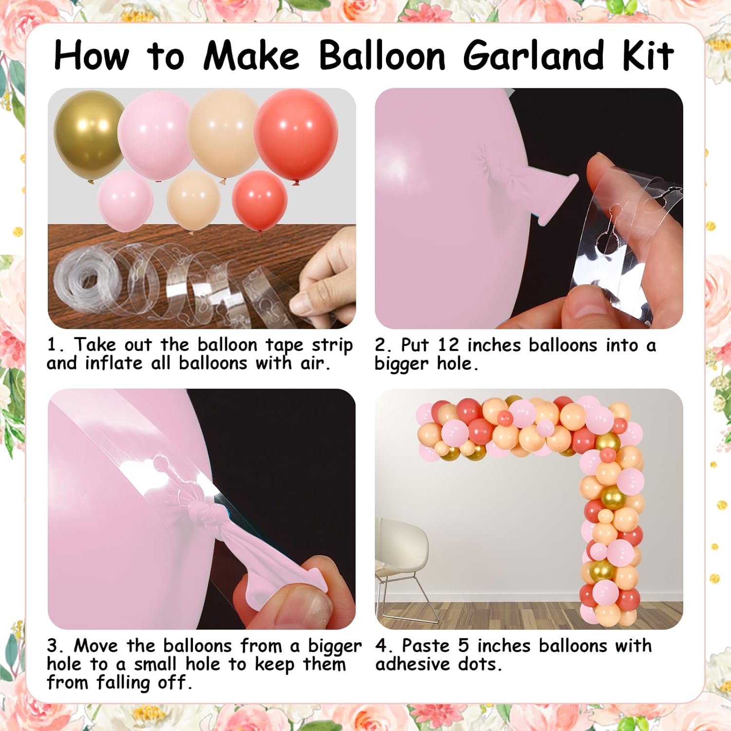 Decoraciones de ciervos para baby shower para niña, kit de arco de guirnalda de globos de ciervo con telón de fondo rosa para cervatillo, animales,