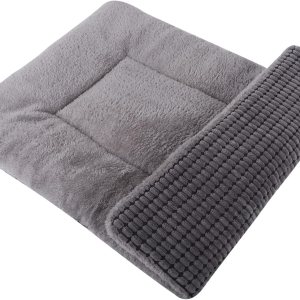 Tapete reversible para cama para perro con terciopelo de felpa y maíz, cojín suave y cálido para mascotas, colchón lavable de doble propósito para Tapete reversible para cama para perro con terciopelo de felpa y maíz, cojín suave y cálido para mascotas, colchón lavable de doble propósito para