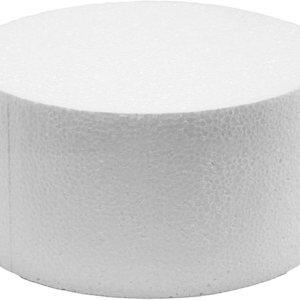 Global Sugar Art Cake Dummy Redondo, 8 x 5 Pulgadas Global Sugar Art Cake Dummy Redondo, 8 x 5 Pulgadas