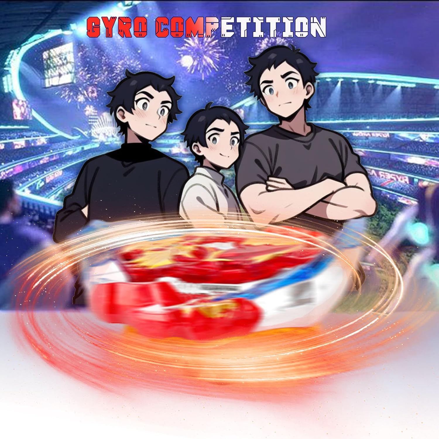 Zelzen Bey Burst Blade Gyro juguete, Bey Metal Fusion Spinning Battling Top Blades con lanzador de cuerda y asa, juegos de lucha de cumpleaños para