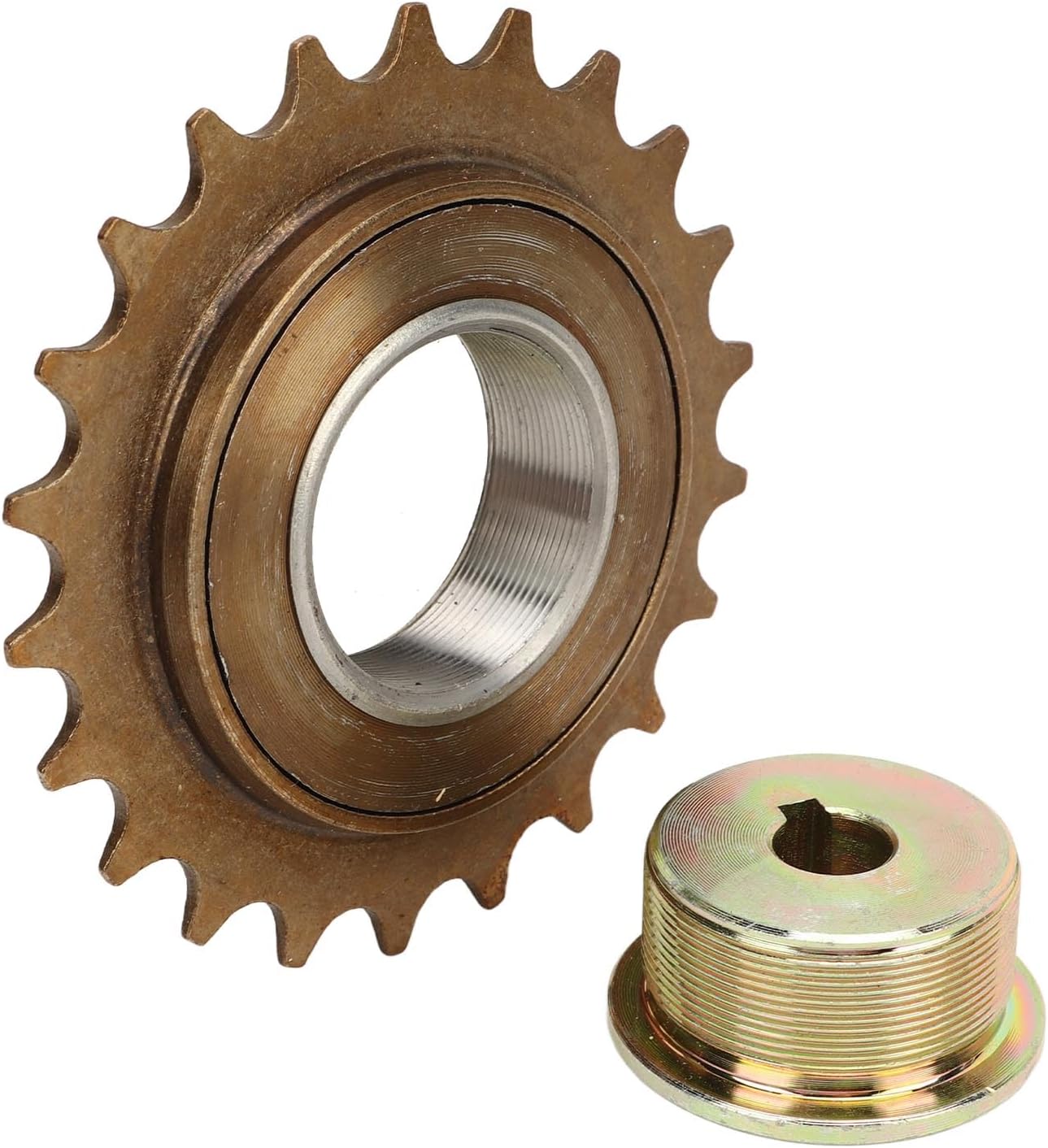 Freewheel Juego de adaptadores de accionamiento izquierdo de hierro construcción robusta para motor MY1016Z MY1016 MY1018 MY1020
