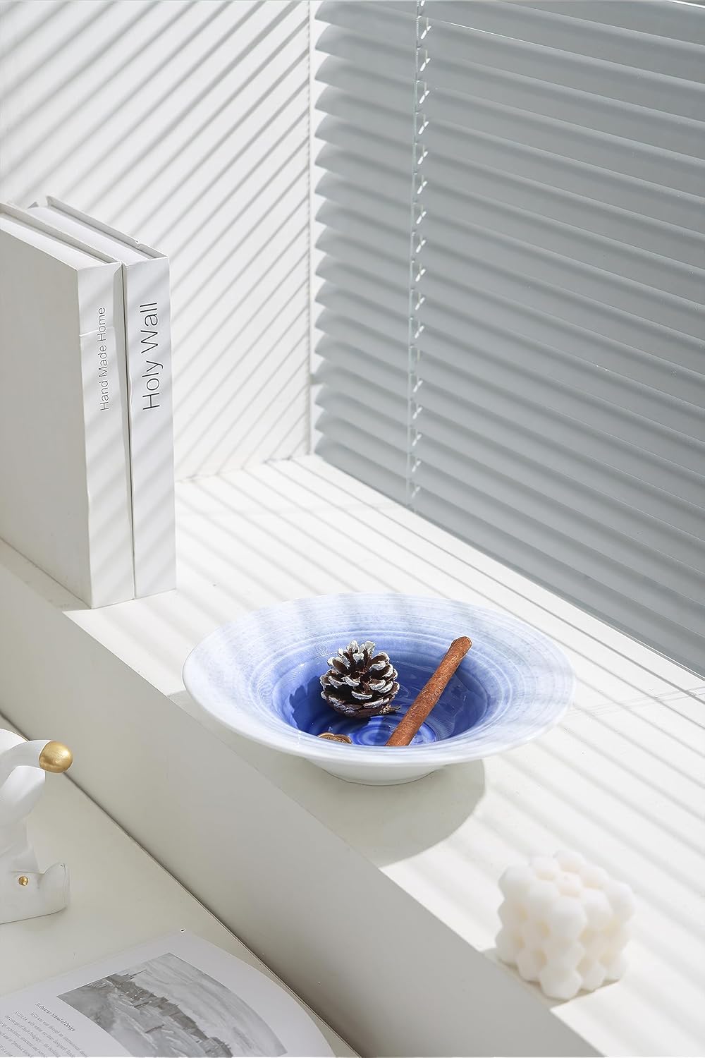 Tazón para pasta, cuenco grande para cocina, ensaladera, frutero para encimera de cocina, cuenco decorativo moderno para encimera de mesa, cuenco