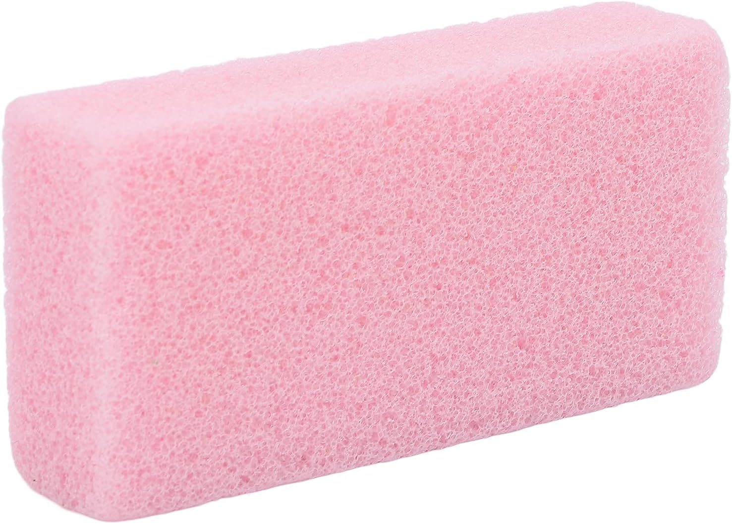 Piedra pómez para pies, piedra pómez para pies, herramientas de pedicura de lava, pedicura profesional, piedra pómez, cuadrada, rosa, dura, para