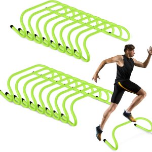 18 unidades de entrenamiento de velocidad de 6 pulgadas, obstáculos de entrenamiento de agilidad, obstáculos de entrenamiento duradero, agilidad 18 unidades de entrenamiento de velocidad de 6 pulgadas, obstáculos de entrenamiento de agilidad, obstáculos de entrenamiento duradero, agilidad