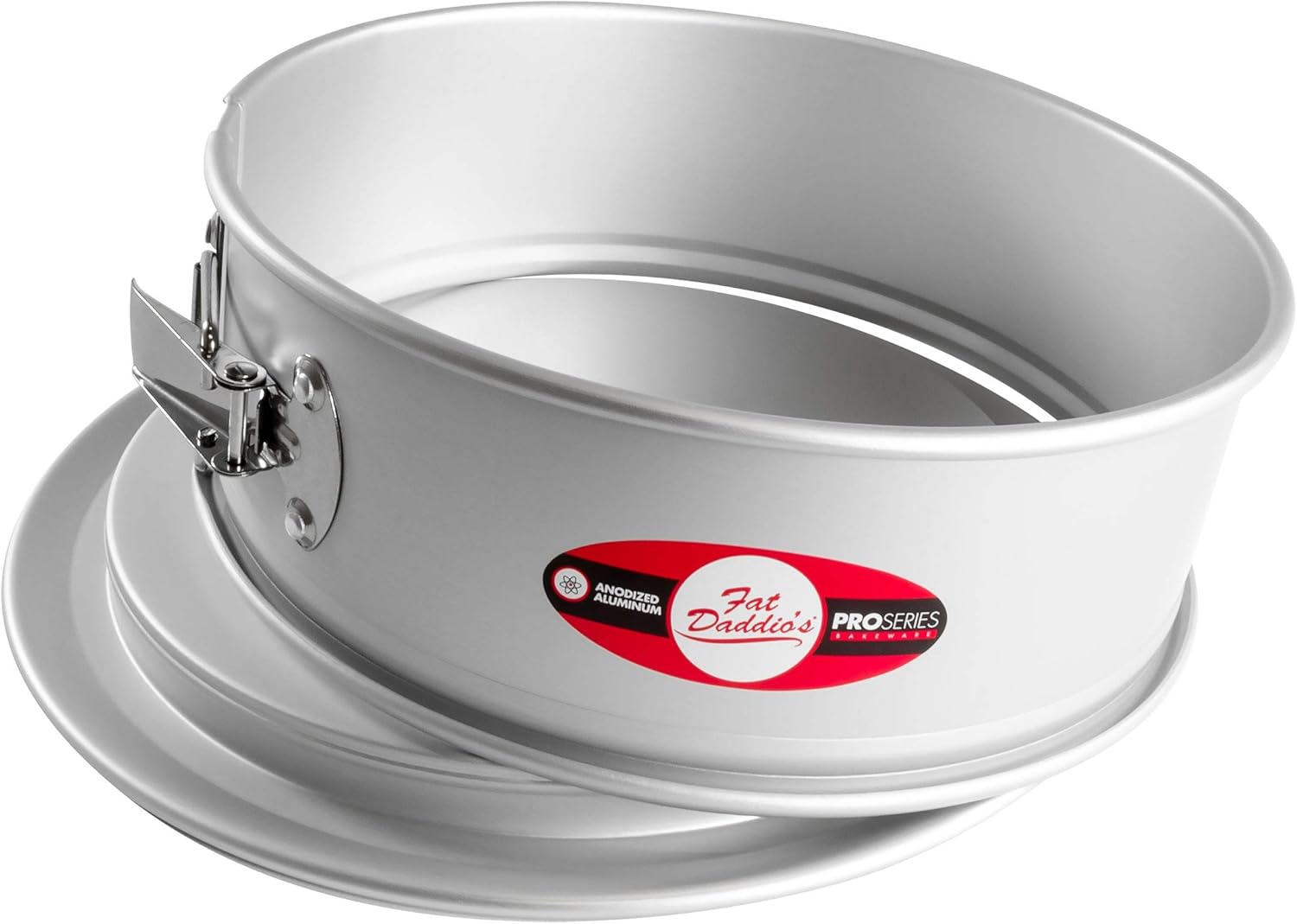 Fat Daddio’s PSF-113 Molde desmontable de aluminio anodizado, 11 x 3 pulgadas