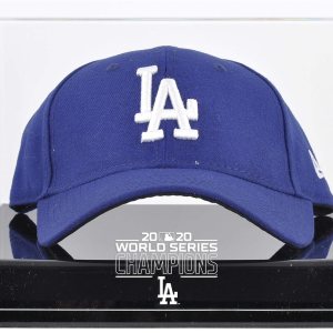 Sports Memorabilia Los Angeles Dodgers 2020 MLB World Series Champions Acrylic Logo Cap Display Case – Baseball Hat Logo Display Cases ”Case Only” Sports Memorabilia Los Angeles Dodgers 2020 MLB World Series Champions Acrylic Logo Cap Display Case – Baseball Hat Logo Display Cases ”Case Only”