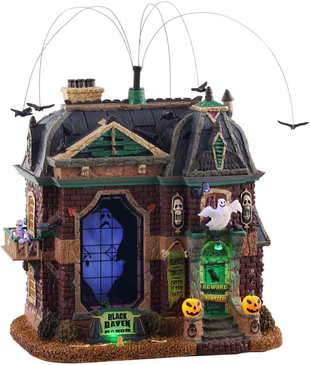 Lemax Spooky Town Black Raven Manor #05605