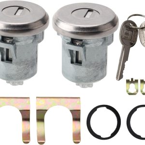 Juego de 2 pares de cilindros de cerradura de puerta 5070006 para Chevy Chevrolet para GMC Truck SUV Olds DL7 D570A 2DLK1 2DLK12 DLK2 DLK3 Juego de 2 pares de cilindros de cerradura de puerta 5070006 para Chevy Chevrolet para GMC Truck SUV Olds DL7 D570A 2DLK1 2DLK12 DLK2 DLK3
