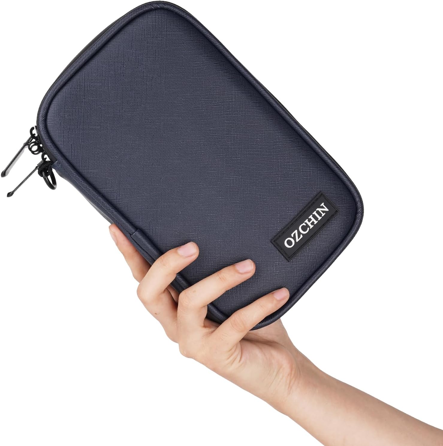 OZCHIN Bolsa de almacenamiento a prueba de olores, bolsa organizadora con cremallera, bolsa pequeña de viaje resistente al agua de 8 x 5 pulgadas