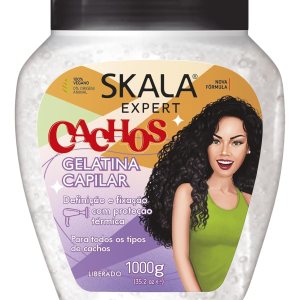 SKALA – Linha Expert – Gelatina Capilar Cachos 1000 Gr – (Colección Expert – Red de gelatina para rizos para el cabello 35.2 Oz) SKALA – Linha Expert – Gelatina Capilar Cachos 1000 Gr – (Colección Expert – Red de gelatina para rizos para el cabello 35.2 Oz)