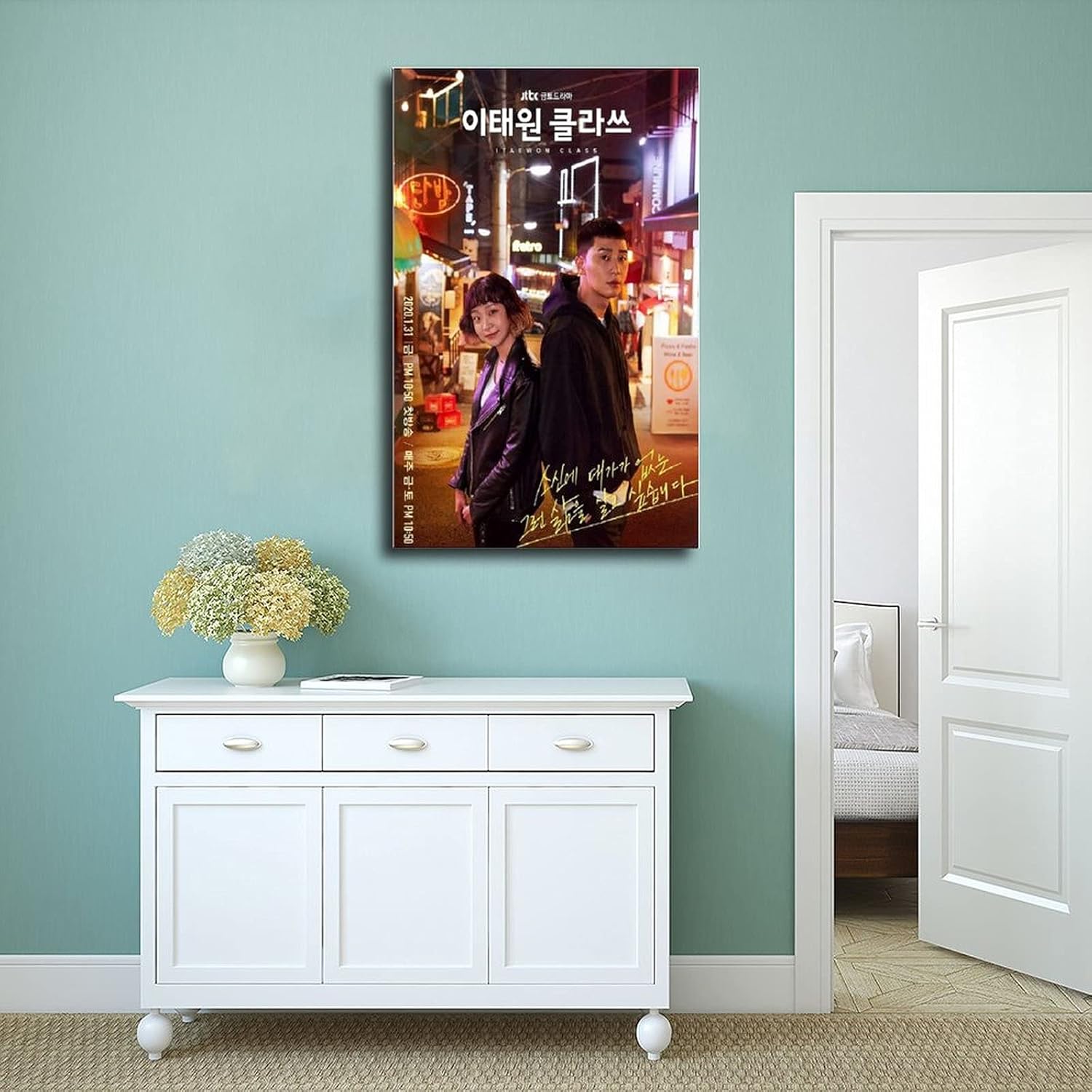 OWNSEAS Itaewon – Póster de drama coreano de clase Itaewon, póster para decoración de pared, pintura para sala de estar, dormitorio, póster sin