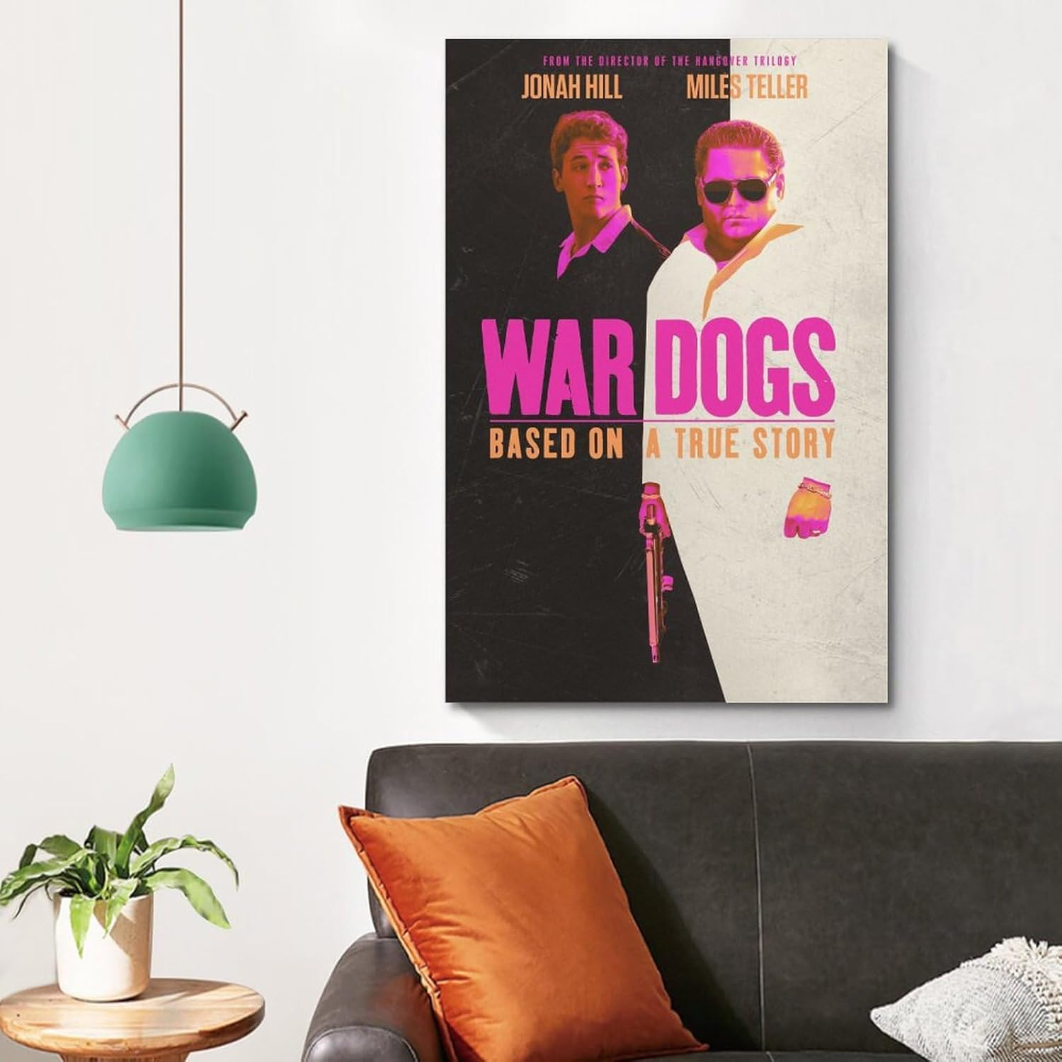 Póster de lienzo de película de perros de guerra y pósteres de álbum de música, pintura de pared, estética, decoración de habitación, 12 x 18