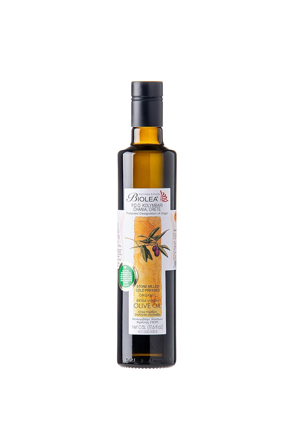 BIOLEA Aceite de Oliva Virgen Extra Ecológico, 500 ML