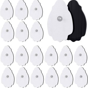 Paquete de 20 almohadillas de repuesto para unidades TENSEMS para más de 30 veces de uso, juego de almohadillas de electrodo TENS sin látex TEC.BEAN Paquete de 20 almohadillas de repuesto para unidades TENSEMS para más de 30 veces de uso, juego de almohadillas de electrodo TENS sin látex TEC.BEAN