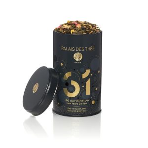 Palais des Thés – Té de Nochevieja N31- Té verde gourmet premium con rosa dulce y saúco – Lata de regalo de metal de hoja suelta de 3.5 oz Palais des Thés – Té de Nochevieja N31- Té verde gourmet premium con rosa dulce y saúco – Lata de regalo de metal de hoja suelta de 3.5 oz