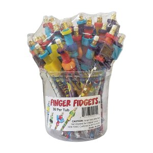 Musgrave Pencil Company Fidget, varios colores, bañera de 36 (MUSFIDGETS) Musgrave Pencil Company Fidget, varios colores, bañera de 36 (MUSFIDGETS)