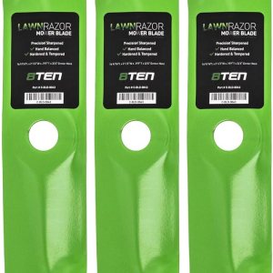 8TEN LawnRazor – Juego de cuchillas para John Deere Scotts F510 GT242 de 48 pulgadas M113517 M114581 M115328 M115495 (alta elevación) 8TEN LawnRazor – Juego de cuchillas para John Deere Scotts F510 GT242 de 48 pulgadas M113517 M114581 M115328 M115495 (alta elevación)