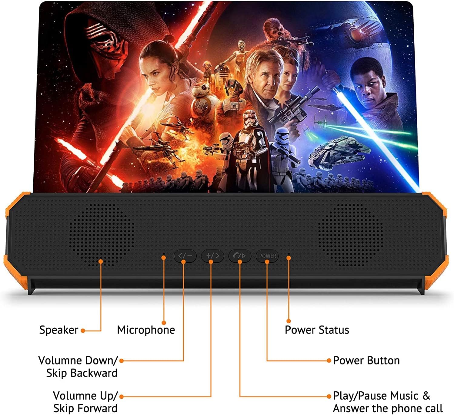 Lupa de pantalla de 18 pulgadas para teléfono inteligente  Pantalla de proyector de lupa 3D para teléfono móvil para películas, videos y juegos