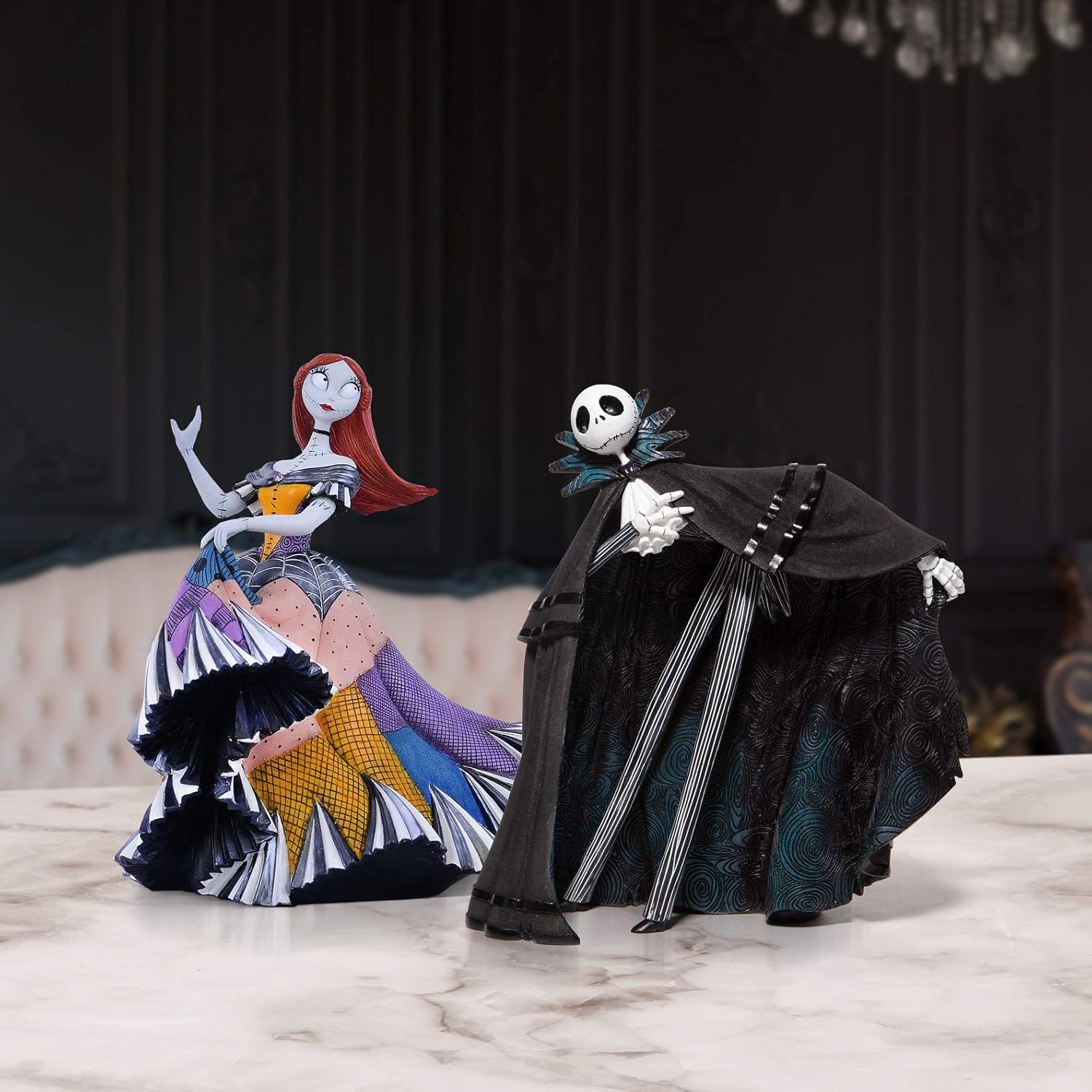 Enesco Disney Showcase – Figura de Couture de Force The Nightmare Before Christmas Sally, 7.28 pulgadas, multicolor