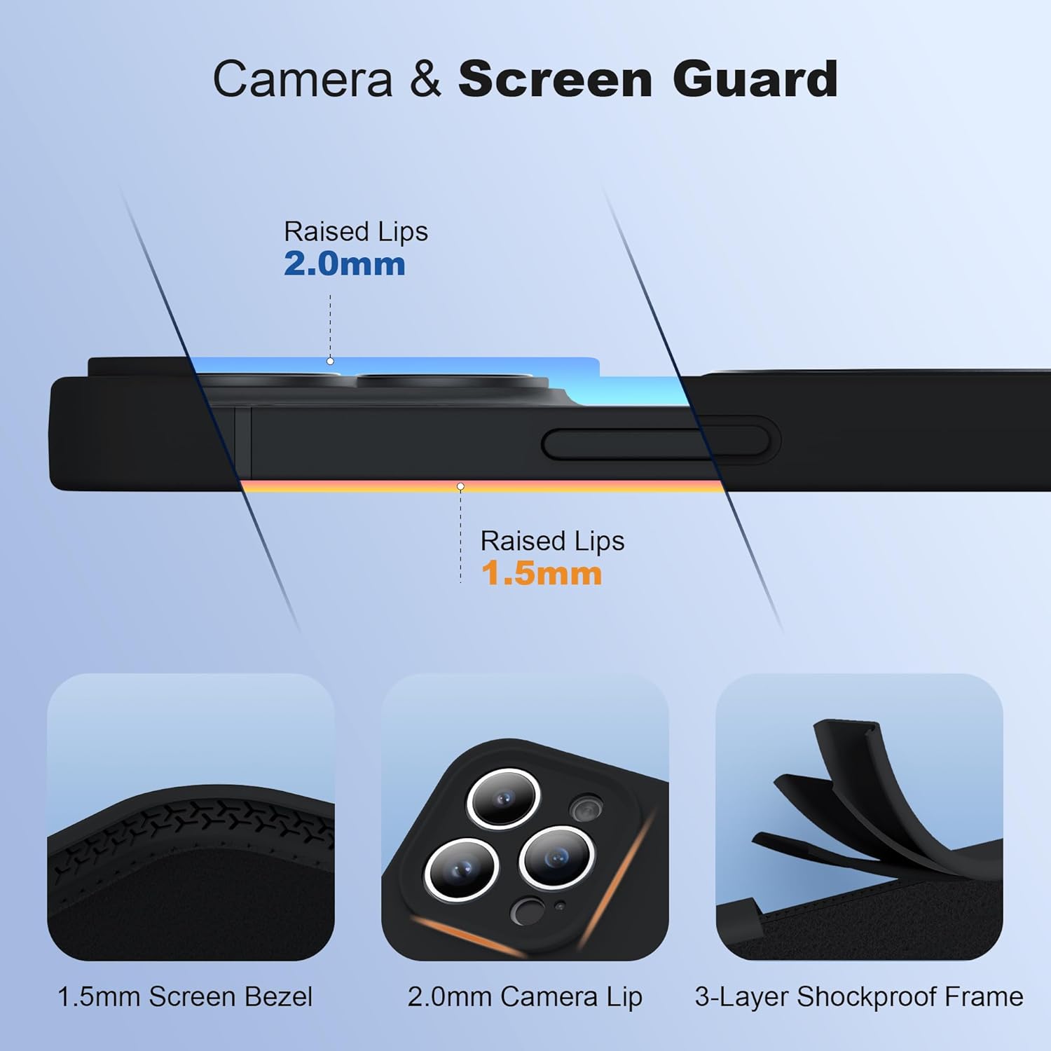 Funda de silicona para iPhone 12 Pro con soporte de anillo magnético, iPhone 12 Pro de 6.1 pulgadas para mujeres y hombres compatible con MagSafe