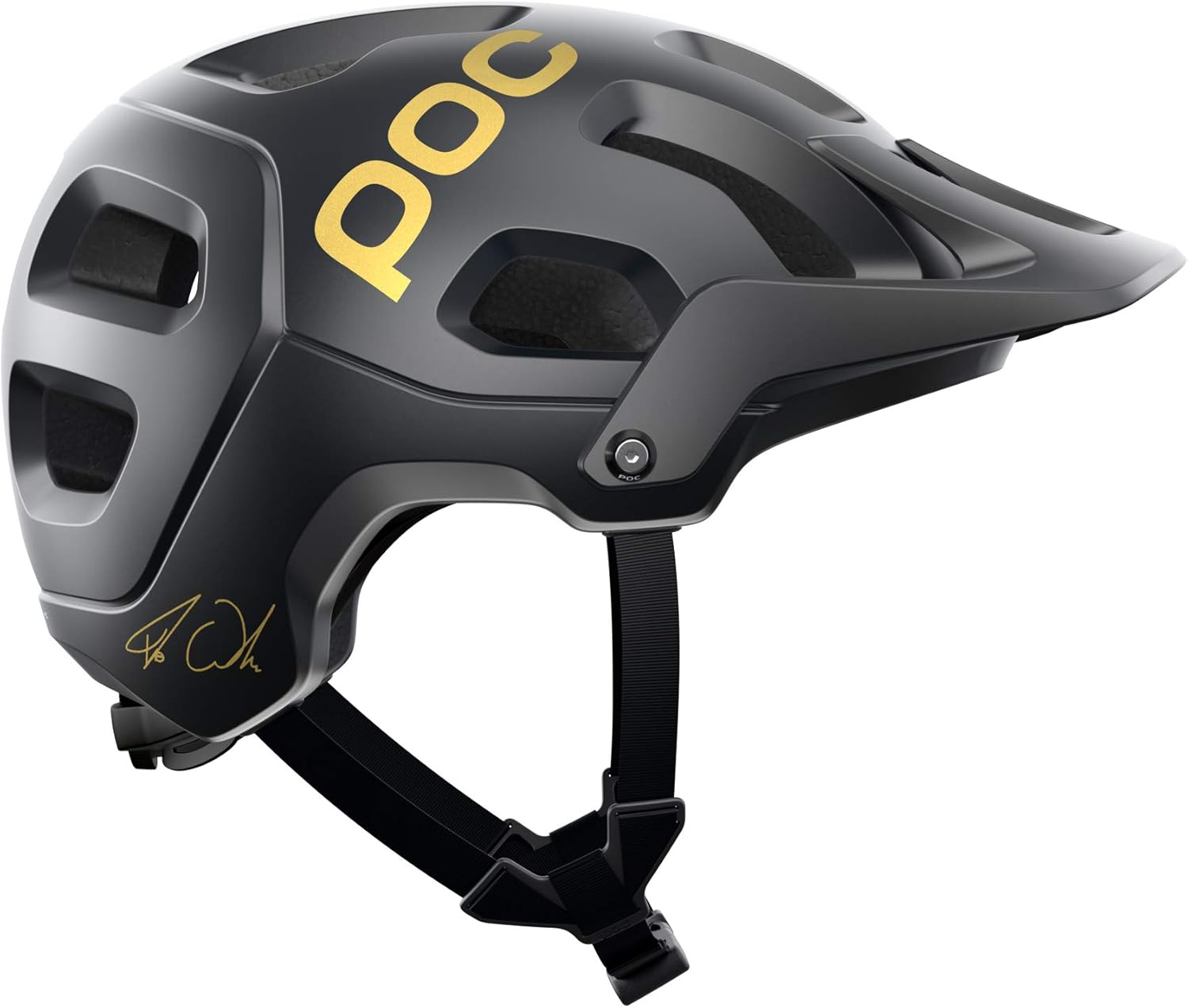 Poc Tectal Fabio Edition Casco Uranio Negro MateOro, XLXXL