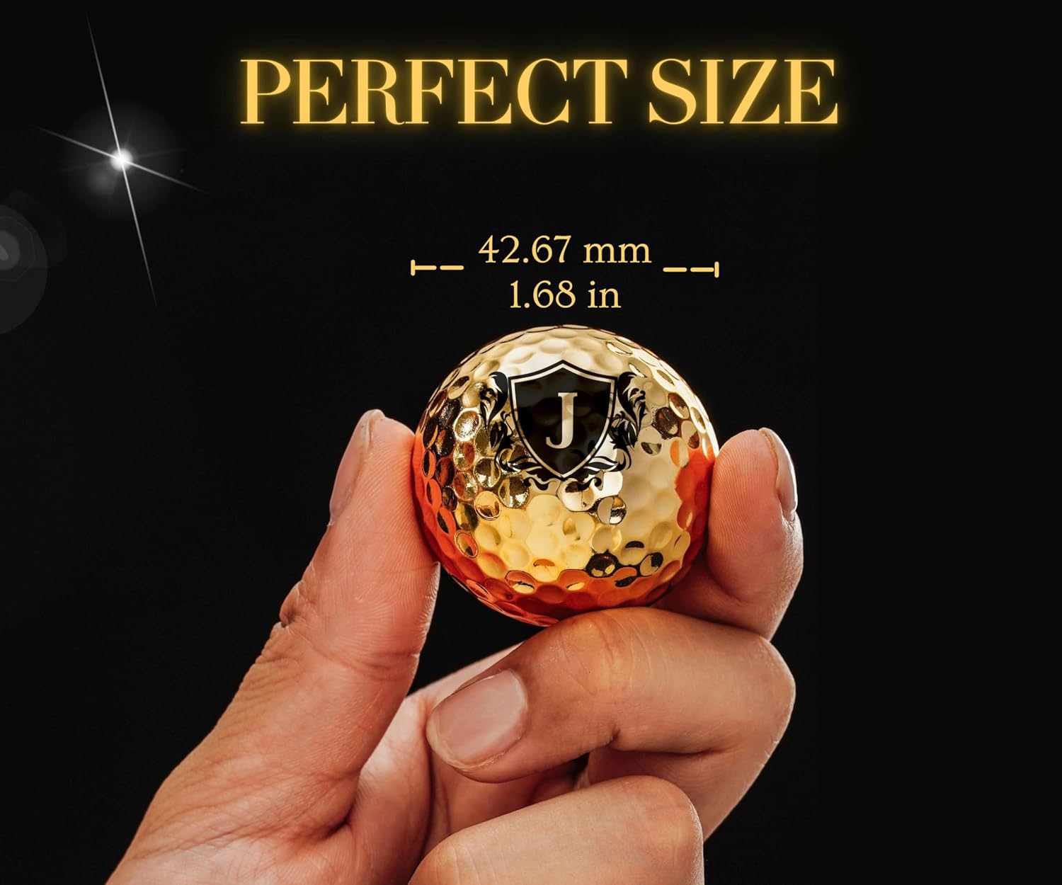 CybGene Regalos de golf únicos para hombres, pelotas de golf de colores personalizadas, accesorios geniales para golfistas, amantes del golf, para