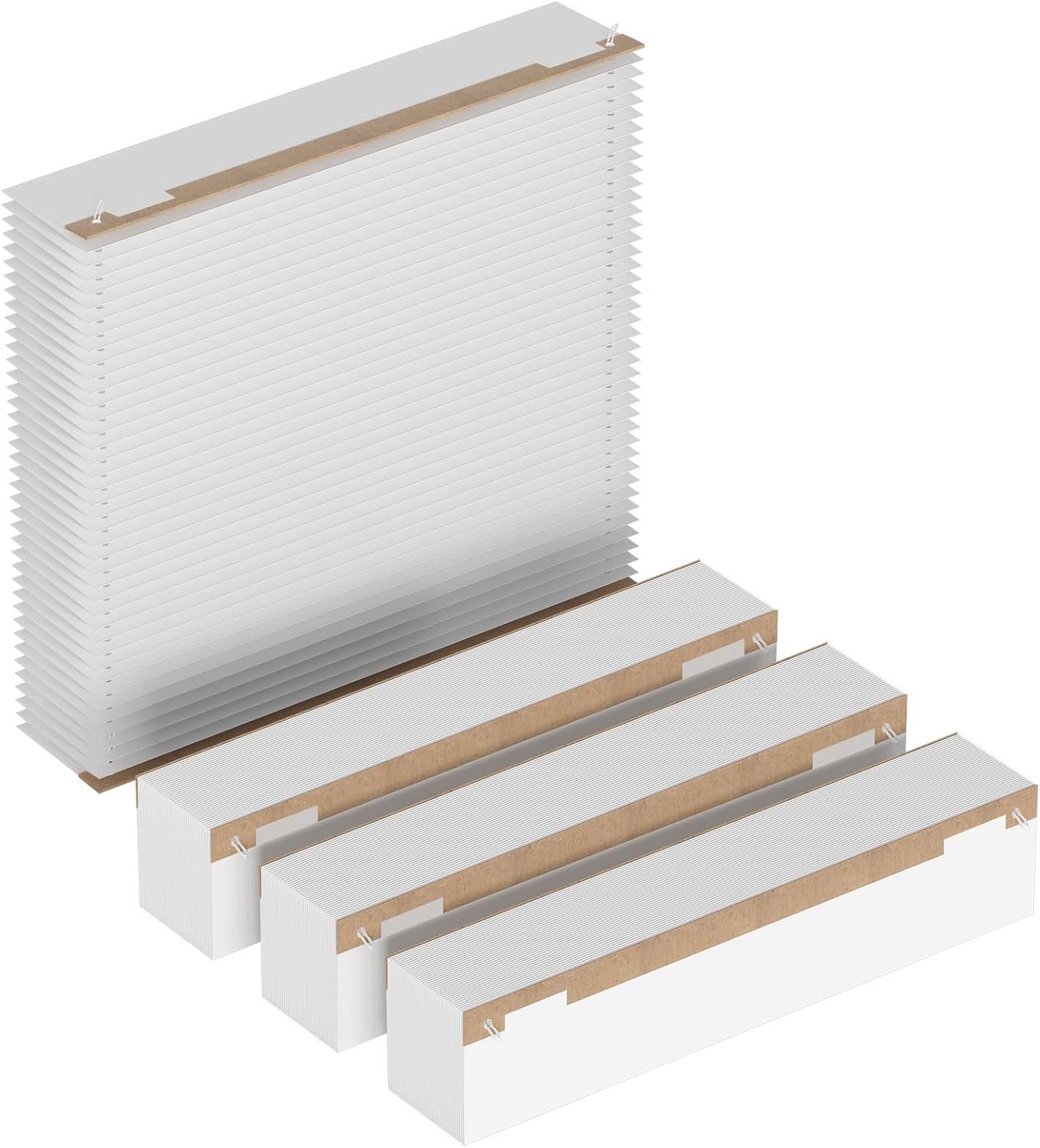 Filtro de repuesto 2400 401 MERV 13 compatible con AprilAire 2400, Space-Gard 2400 Purificadores de aire para toda la casa, filtro de aire MERV 13