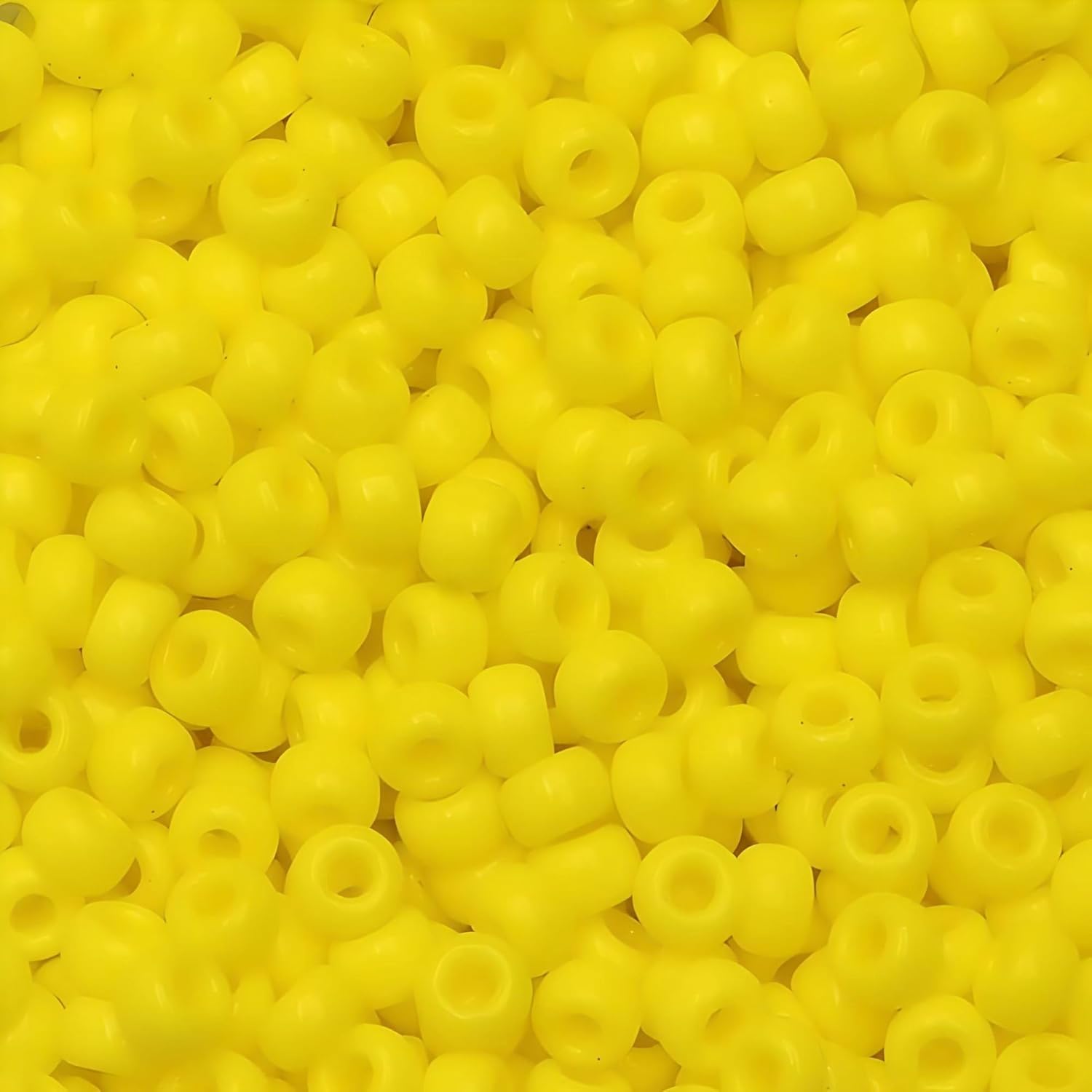Miyuki Seed Beads 80 Tubo de cuentas amarillo opaco de 0.78 oz