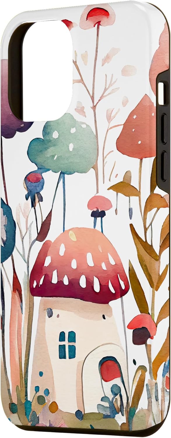 iPhone 14 Pro Max – Funda con diseño de ramo de flores mixtas en acuarela