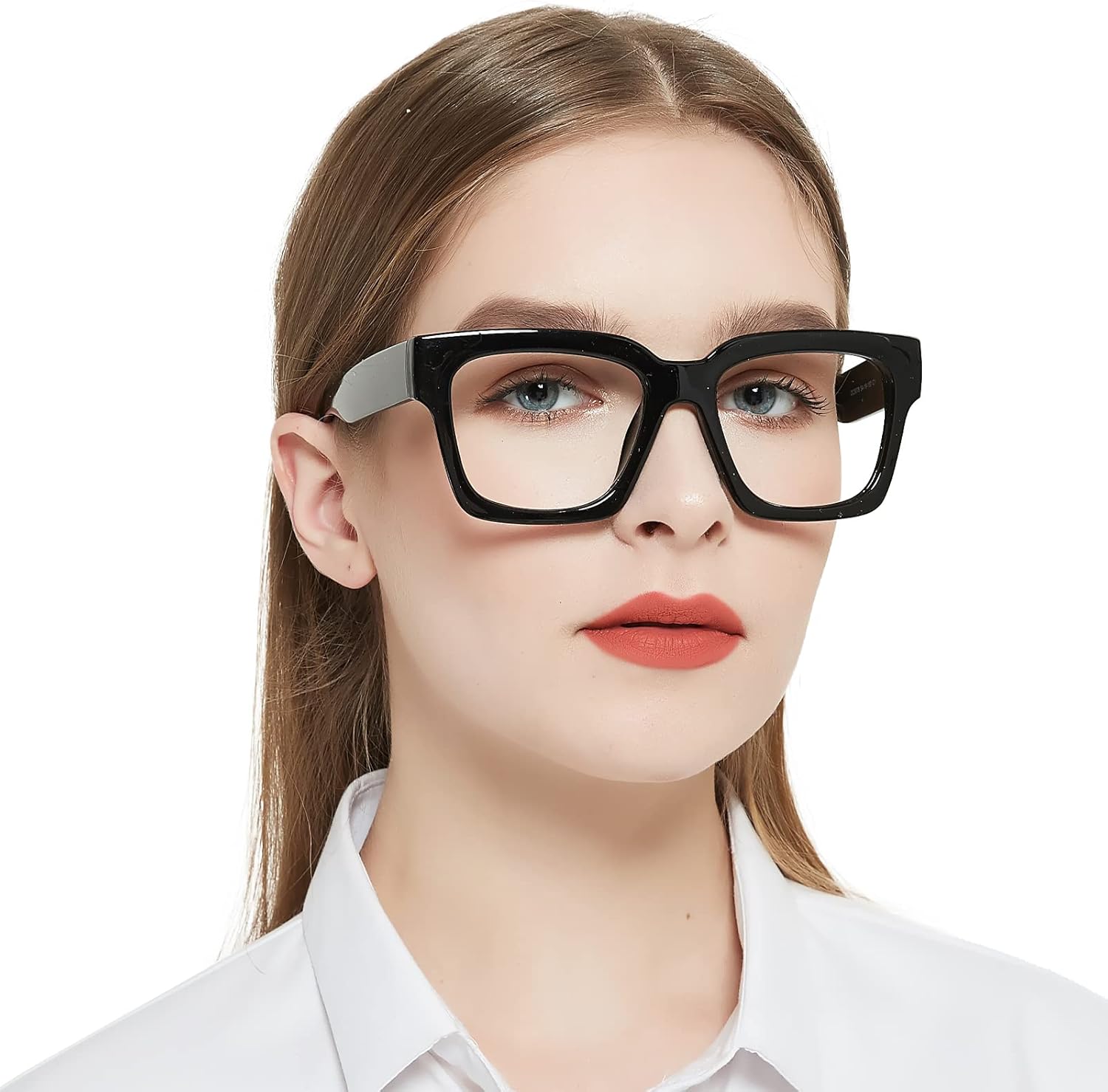 OCCI CHIARI Gafas de lectura grandes para mujer, elegantes lectores cuadrados 1.0 1.25 1.50 1.75 2.0 2.25 2.50 2.75 3.0 3.5