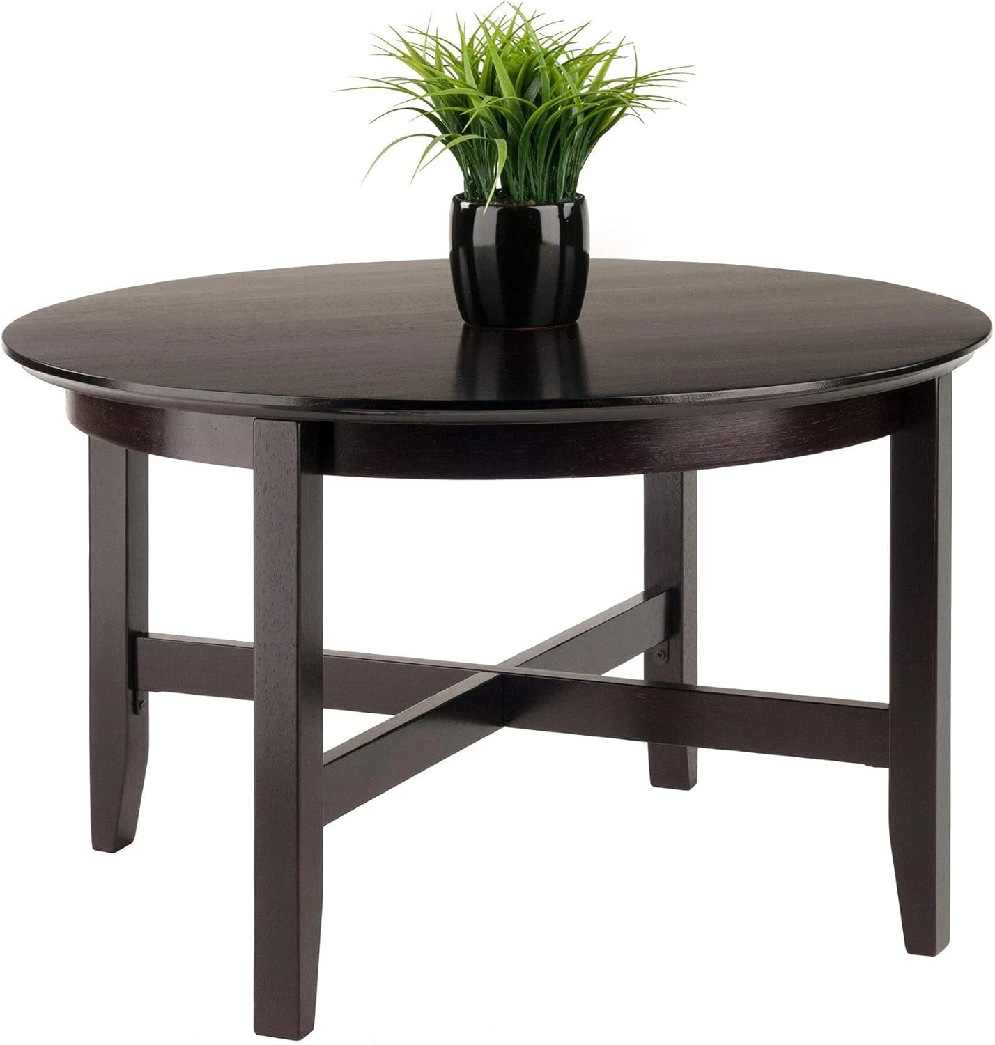 Winsome Wood Toby – Mesa ocasional (30 x 30 x 18,11 pulgadas)