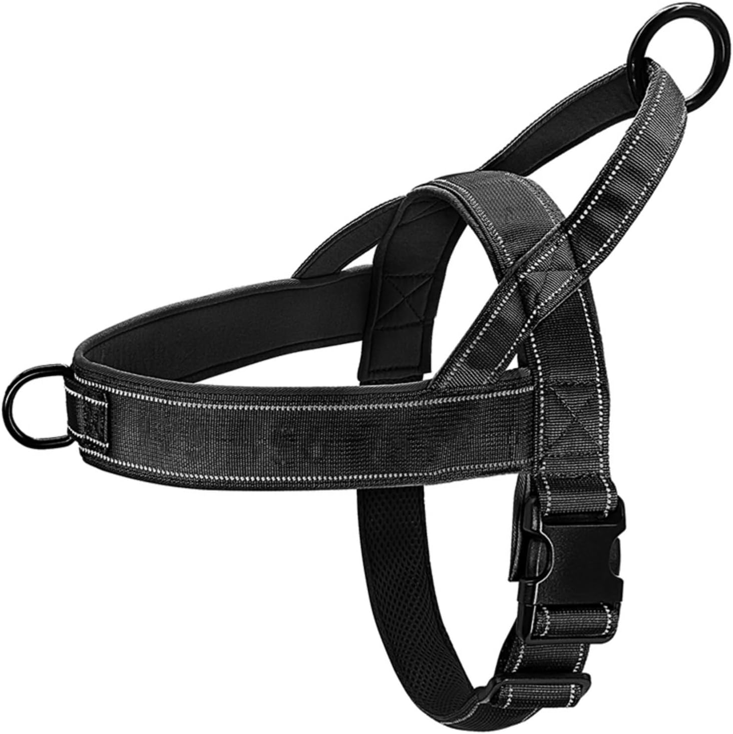 Arnés para perro sin tirones, fácil para entrenar y caminar, adecuado para rastreador GPS Aorkuler Dog