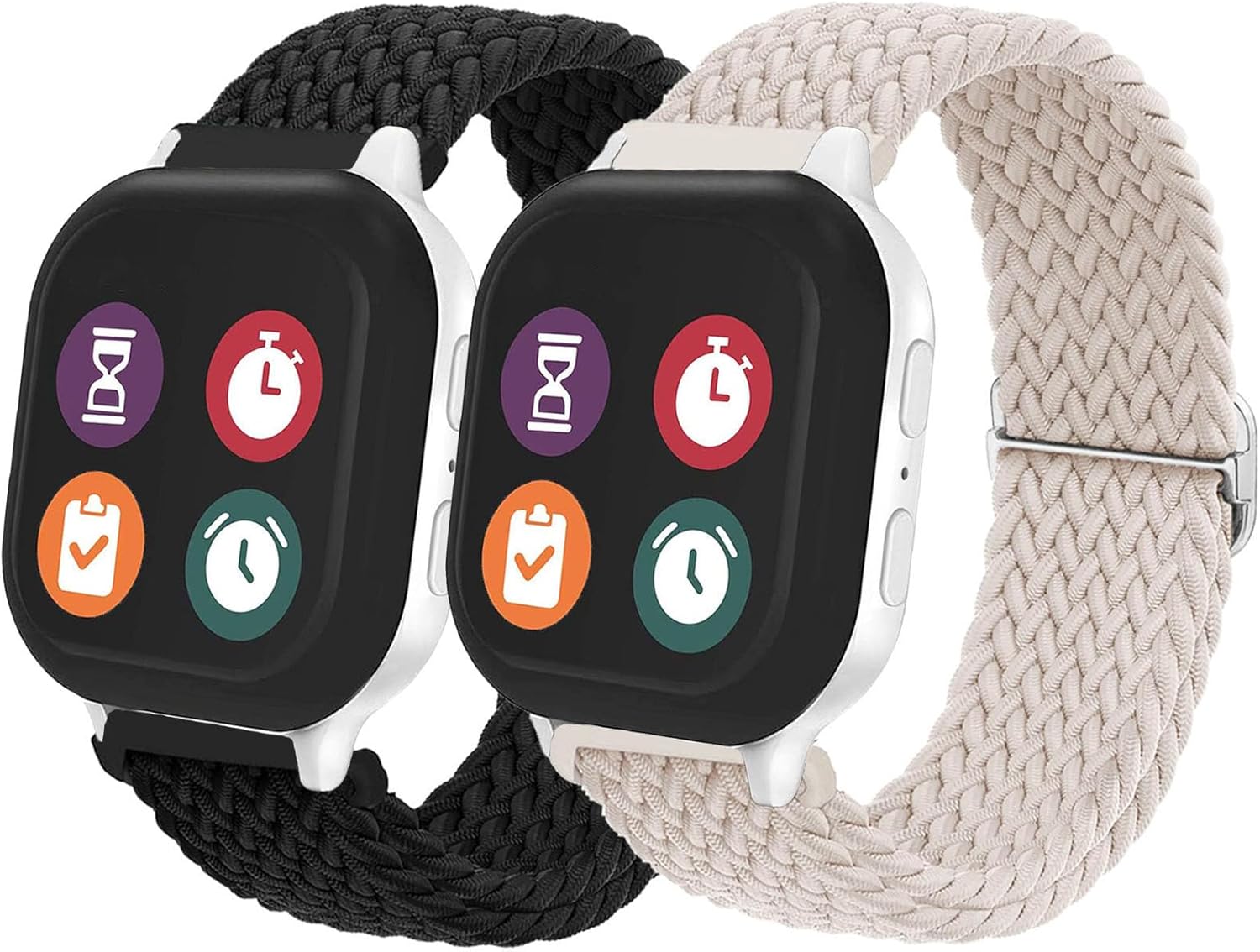Braided for Gizmo Watch Band Replacement,for Verizon Gizmo Watch 3 2 1for Gabb Watch 2 1for SyncUP Kids Watch Bands Boys Girls,20mm Nylon Strap