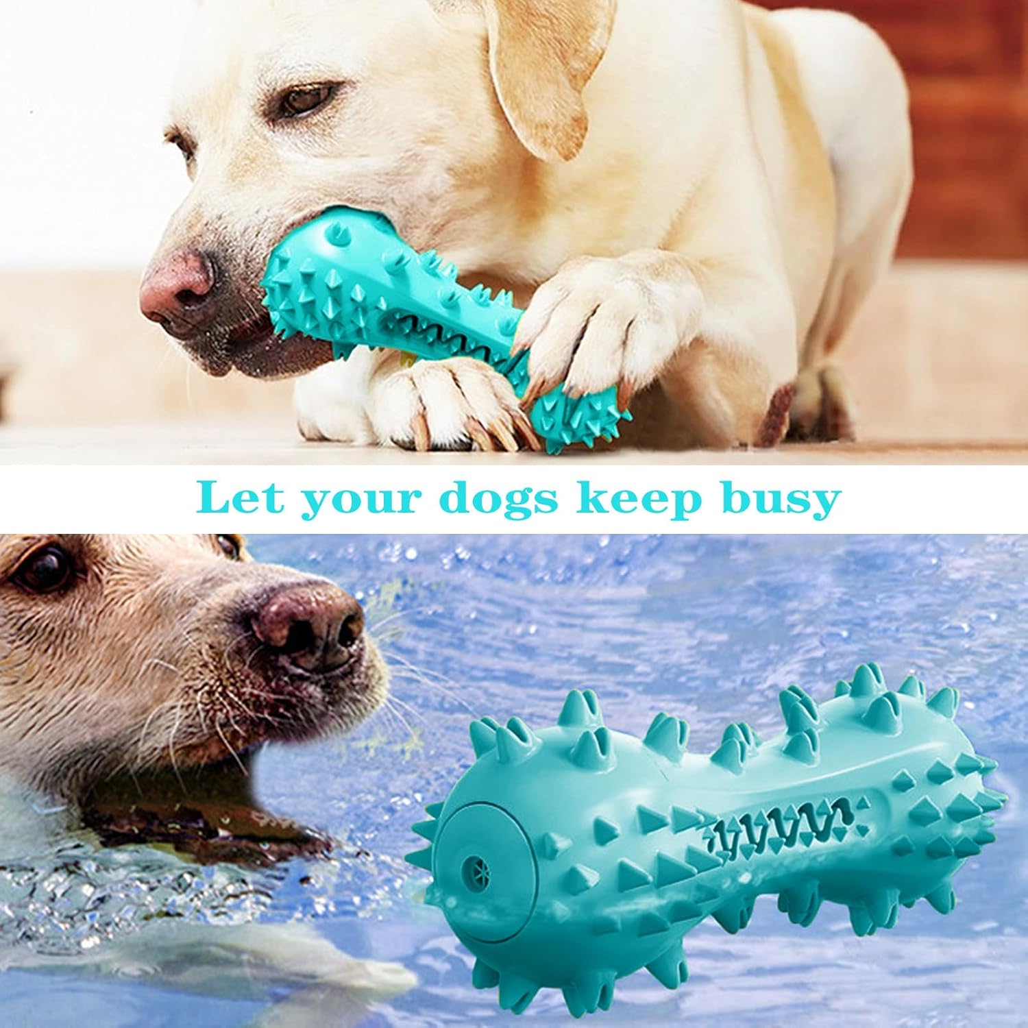 Juguetes para masticar perros para masticadores agresivos, juguetes interactivos para perros, resistentes y duraderos para masticar chirriantes,