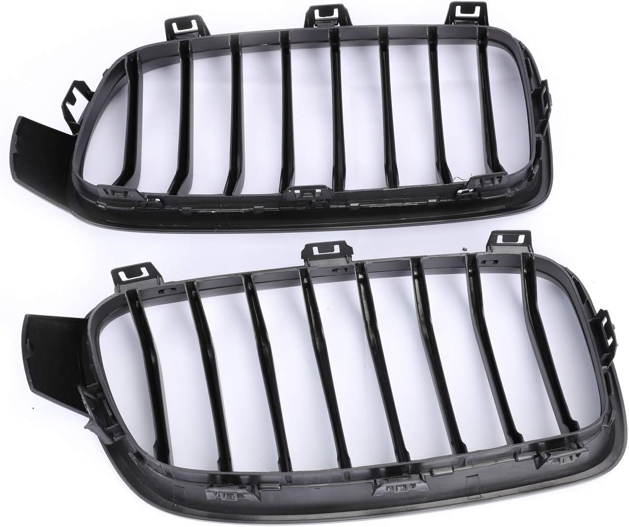 PENSUN Parrillas delanteras negras mate riñón para 2012-2016 BMW Serie 3 F30 F35