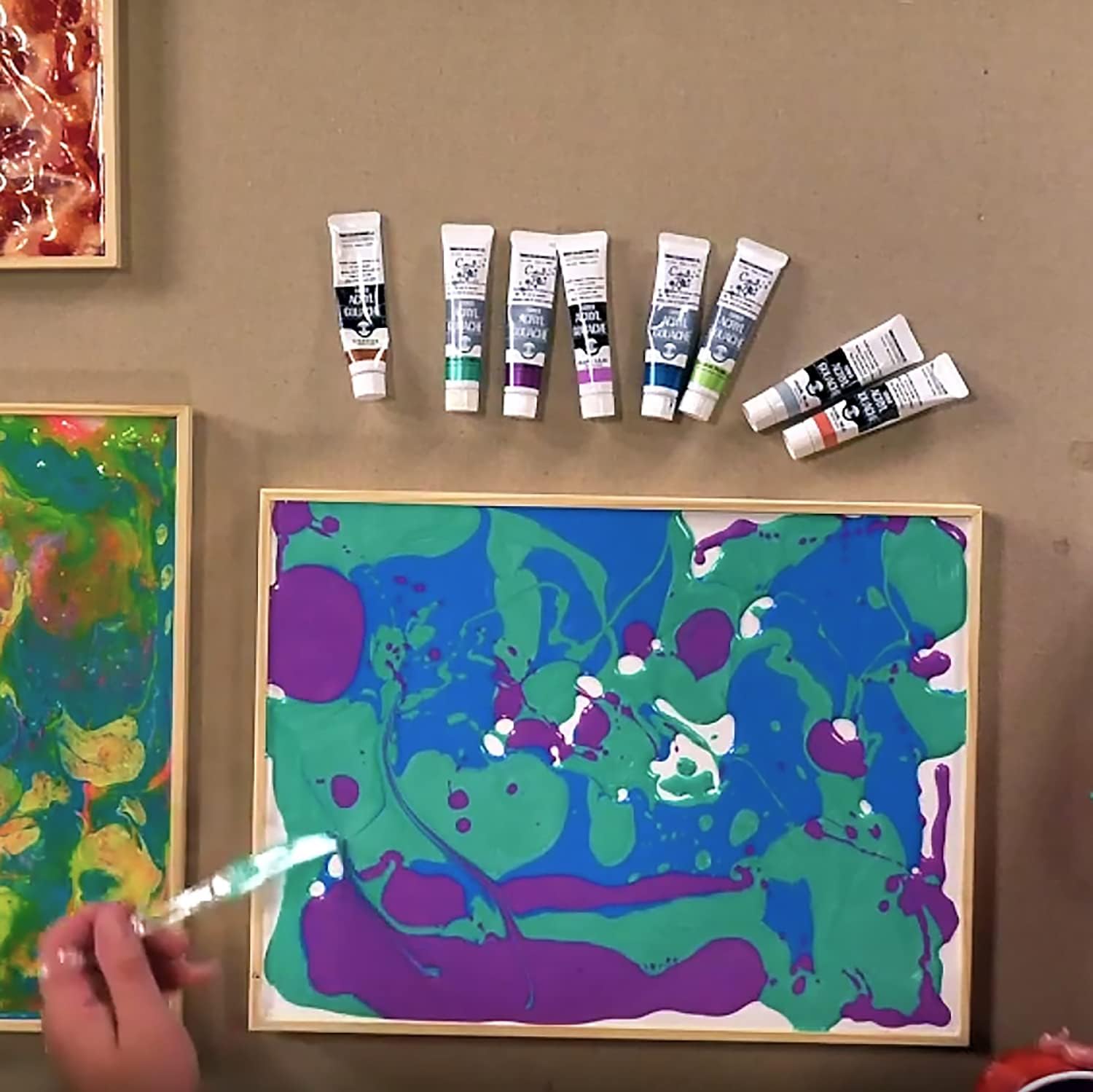 Jerry’s Artarama Exclusivo Da Vinci – Paneles multimedia profesionales de arte líquido, paquete de 3, paneles de arte profesional para pintura,
