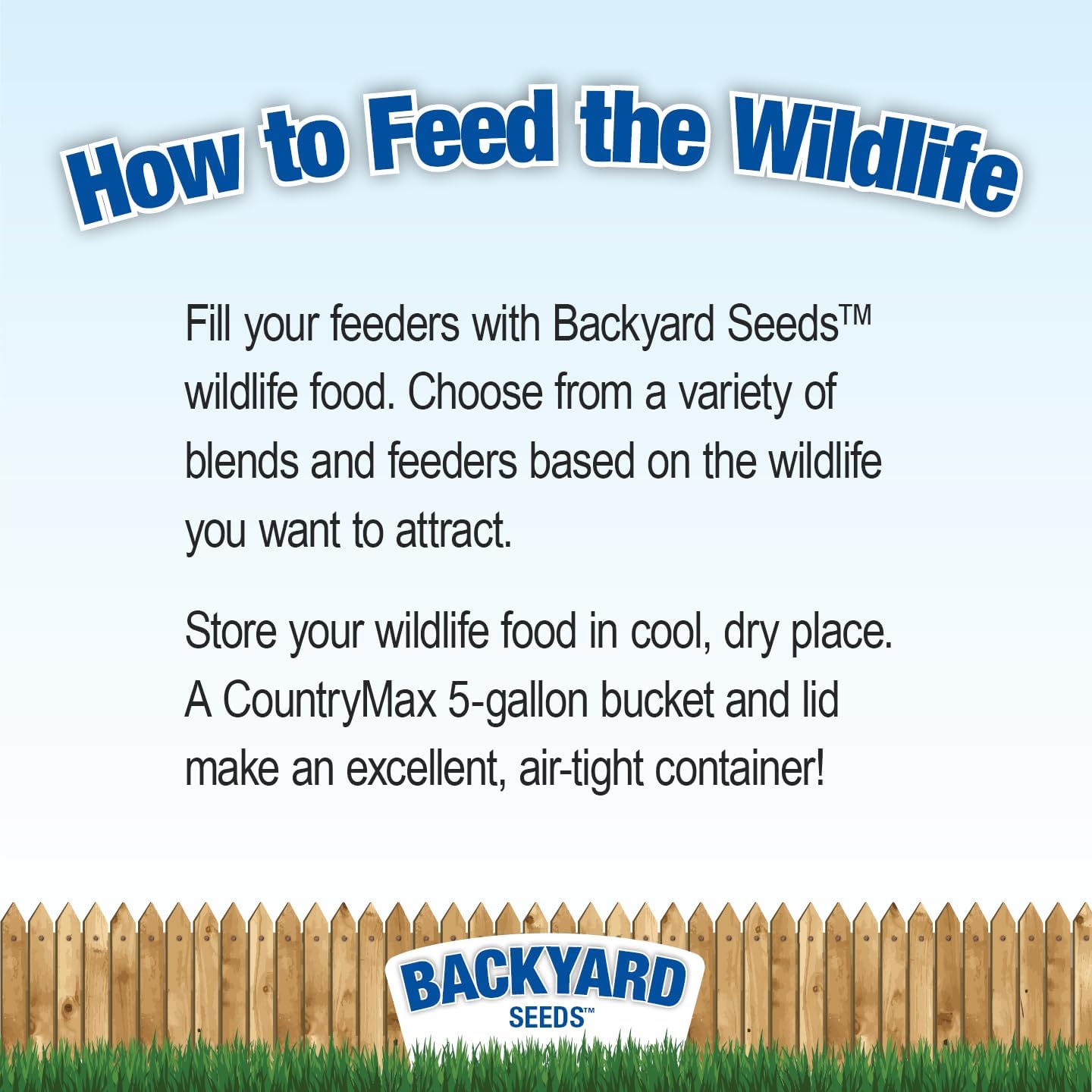Backyard Seeds Squirrel & Friends Wildlife – Mezcla de alimentos de ardilla y ardilla, 8 libras