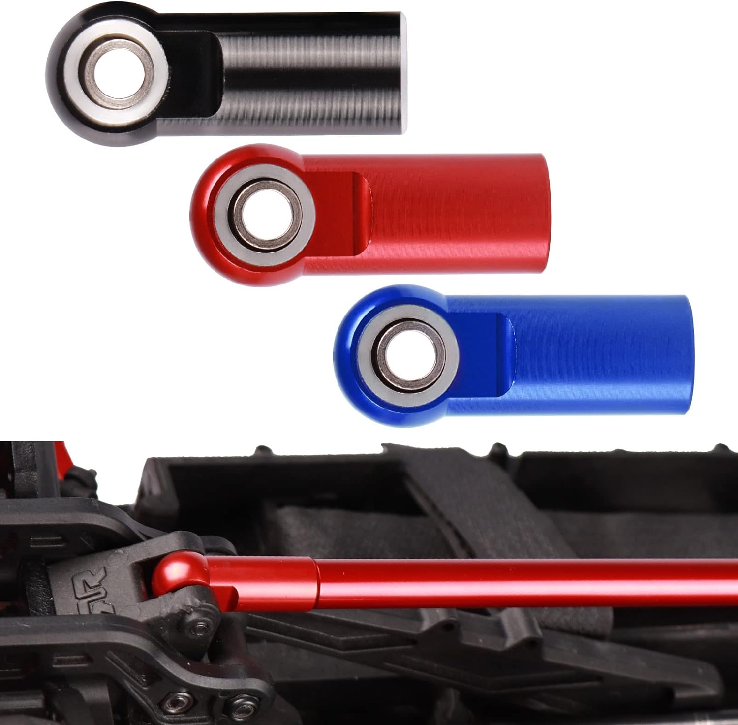 AIMROCK Barra central de aluminio con extremos de barra de bola con juegos de bolas Actualizaciones ARA320501 para 17 Infracción de delito grave