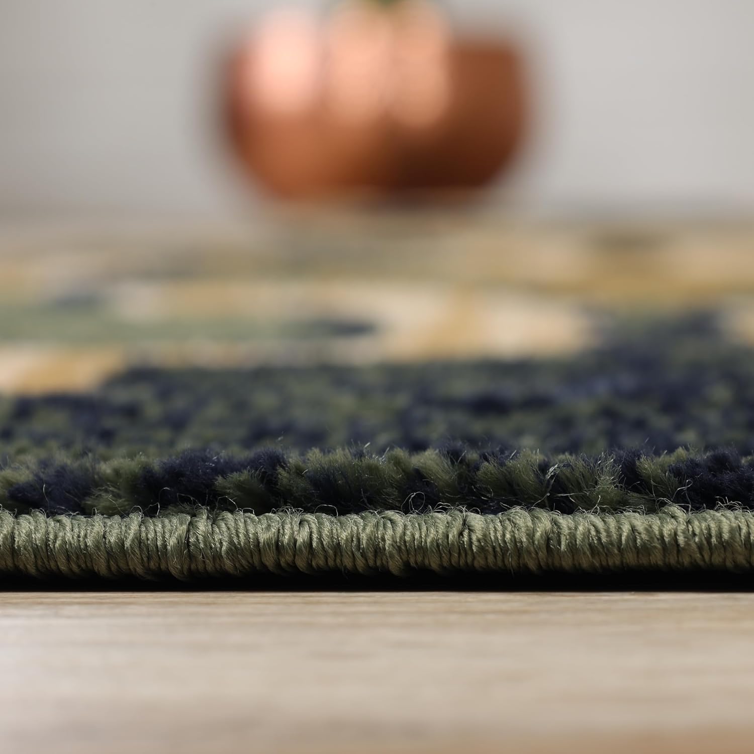 SUPERIOR – Alfombra de área pequeña para interiores, con respaldo de yute, perfecta para suelos de madera dura, diseño de entramado geométrico
