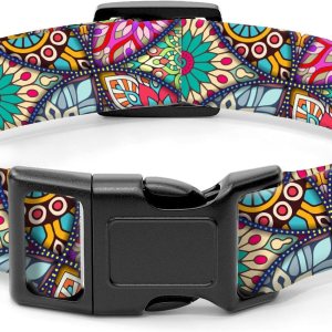 Collar de perro, lindo collar de perro para perros pequeños, medianos y grandes, collares suaves personalizados ajustables para mascotas con hebilla Collar de perro, lindo collar de perro para perros pequeños, medianos y grandes, collares suaves personalizados ajustables para mascotas con hebilla