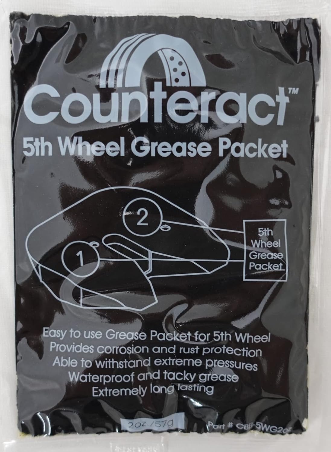 Counteract Grasa prémium para quinta rueda (CBB-5WG2oz -48PK)