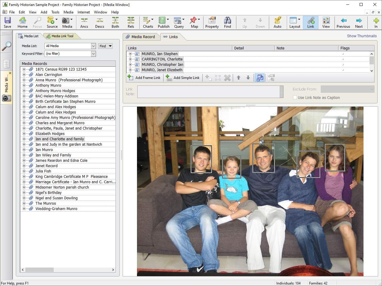 Family Historian 7 Genealogy and Family Tree Software (Windows)