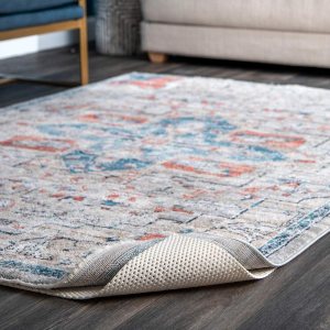 nuLOOM Caleb – Almohadilla de agarre extra para alfombra, 2 x 3, color blanco roto nuLOOM Caleb – Almohadilla de agarre extra para alfombra, 2 x 3, color blanco roto